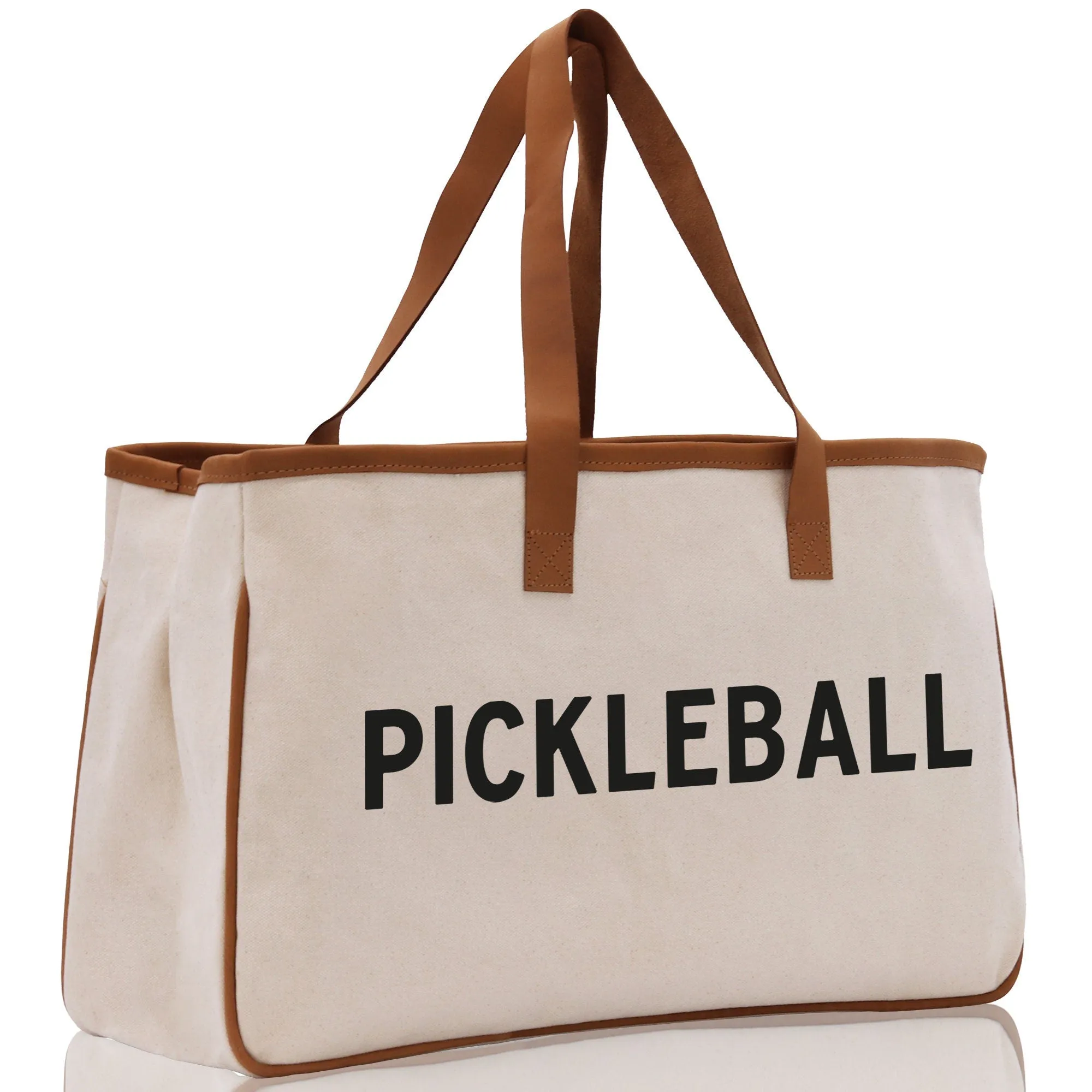 Pickleball Tote Bag Personalized Pickleball Party Favors Custom Pickleball Player Gift Pickleball Cotton Canvas Tote Bag