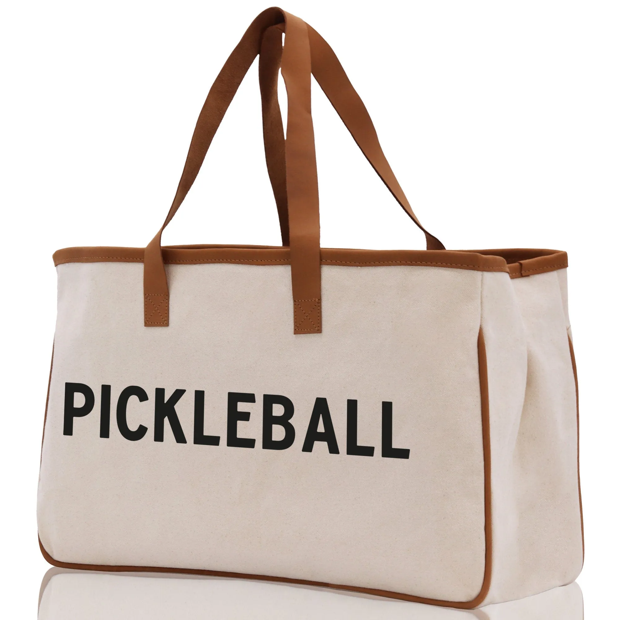 Pickleball Tote Bag Personalized Pickleball Party Favors Custom Pickleball Player Gift Pickleball Cotton Canvas Tote Bag