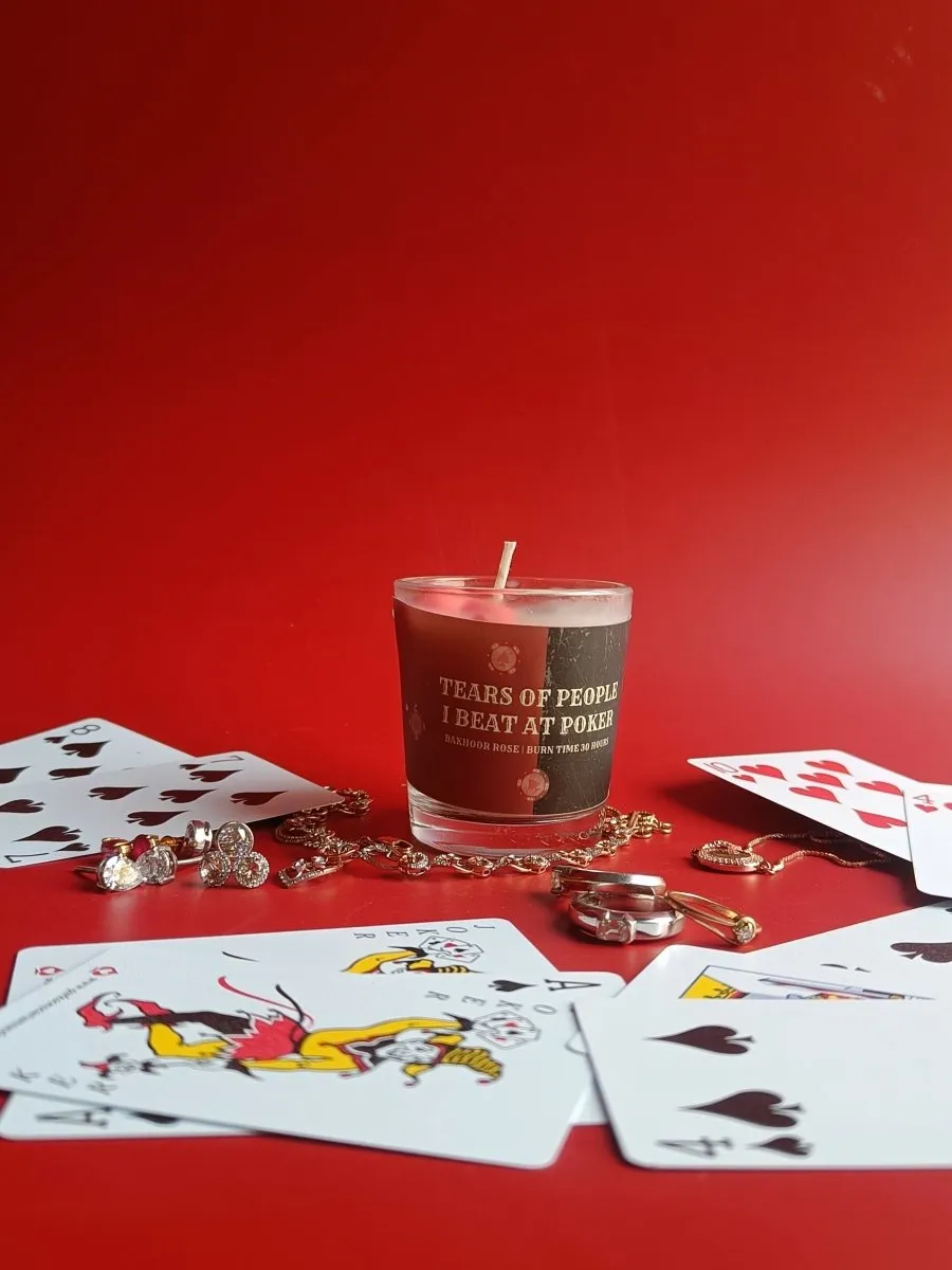 Poker Candle - Unique Fragrance