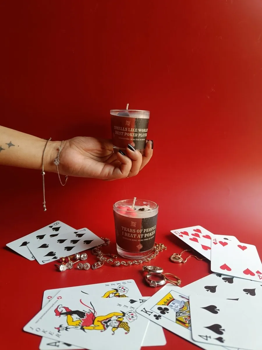 Poker Candle - Unique Fragrance