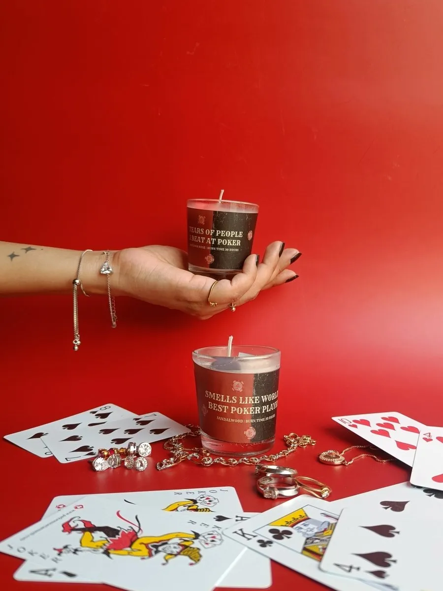 Poker Candle - Unique Fragrance