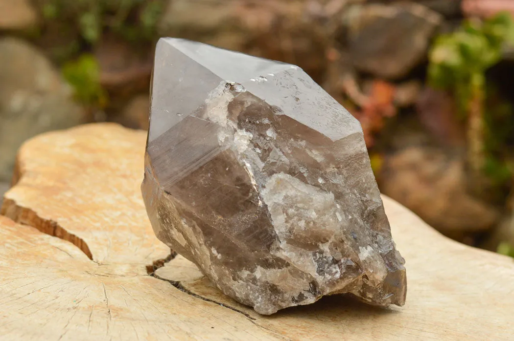 Polished  Smokey Quartz Crystal With Polished Termination x 1 From Malawi