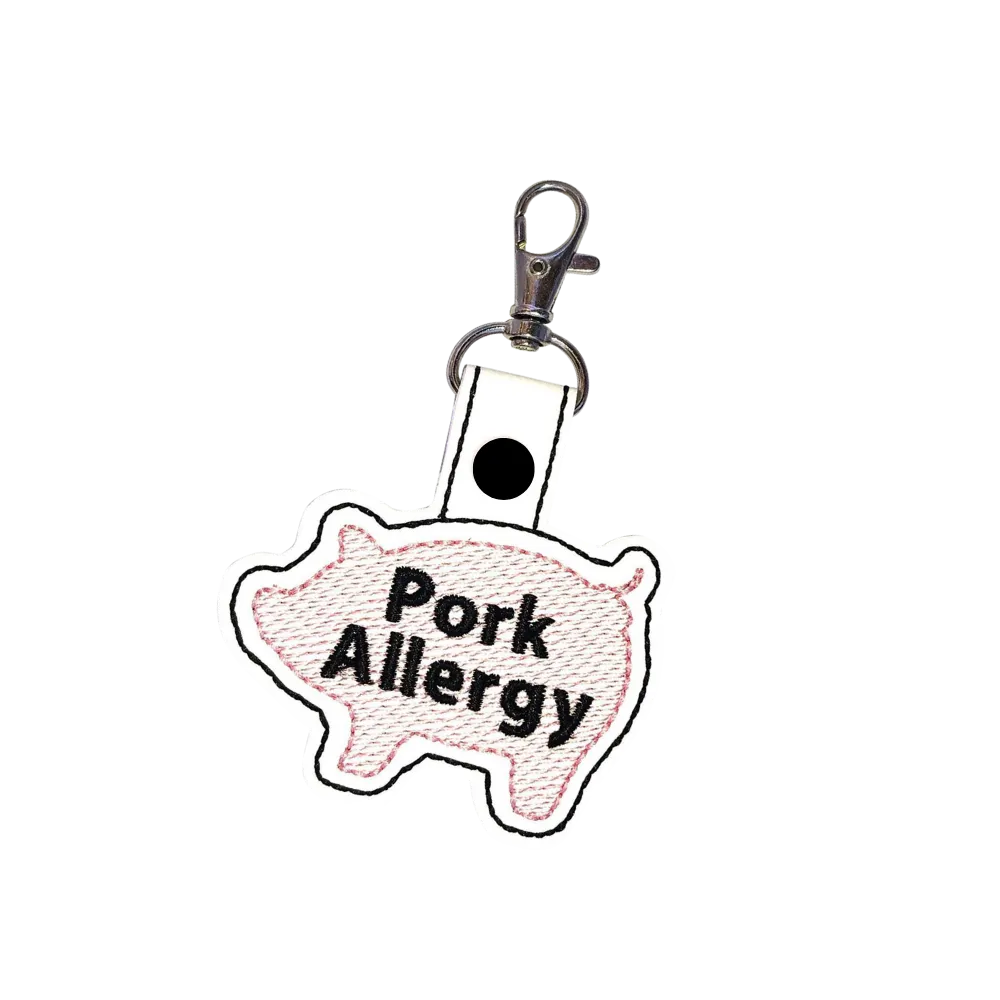 Pork Allergy & Injection Pen Holder Bundle