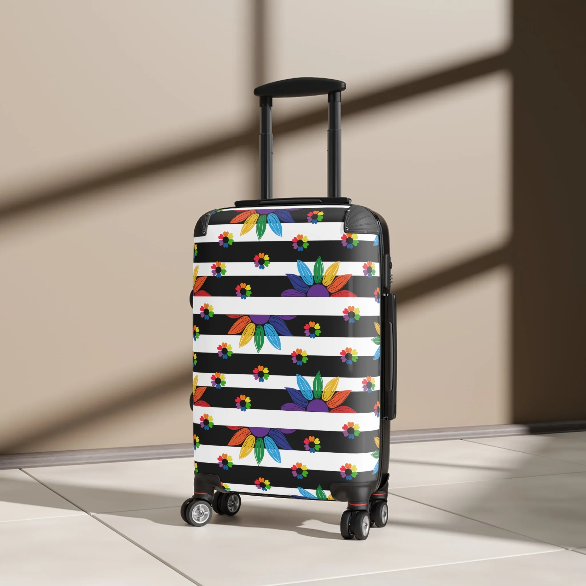 Pride Floral Suitcase