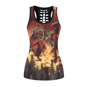 Punk Rock Dragon Tank Tops Plus Size Options