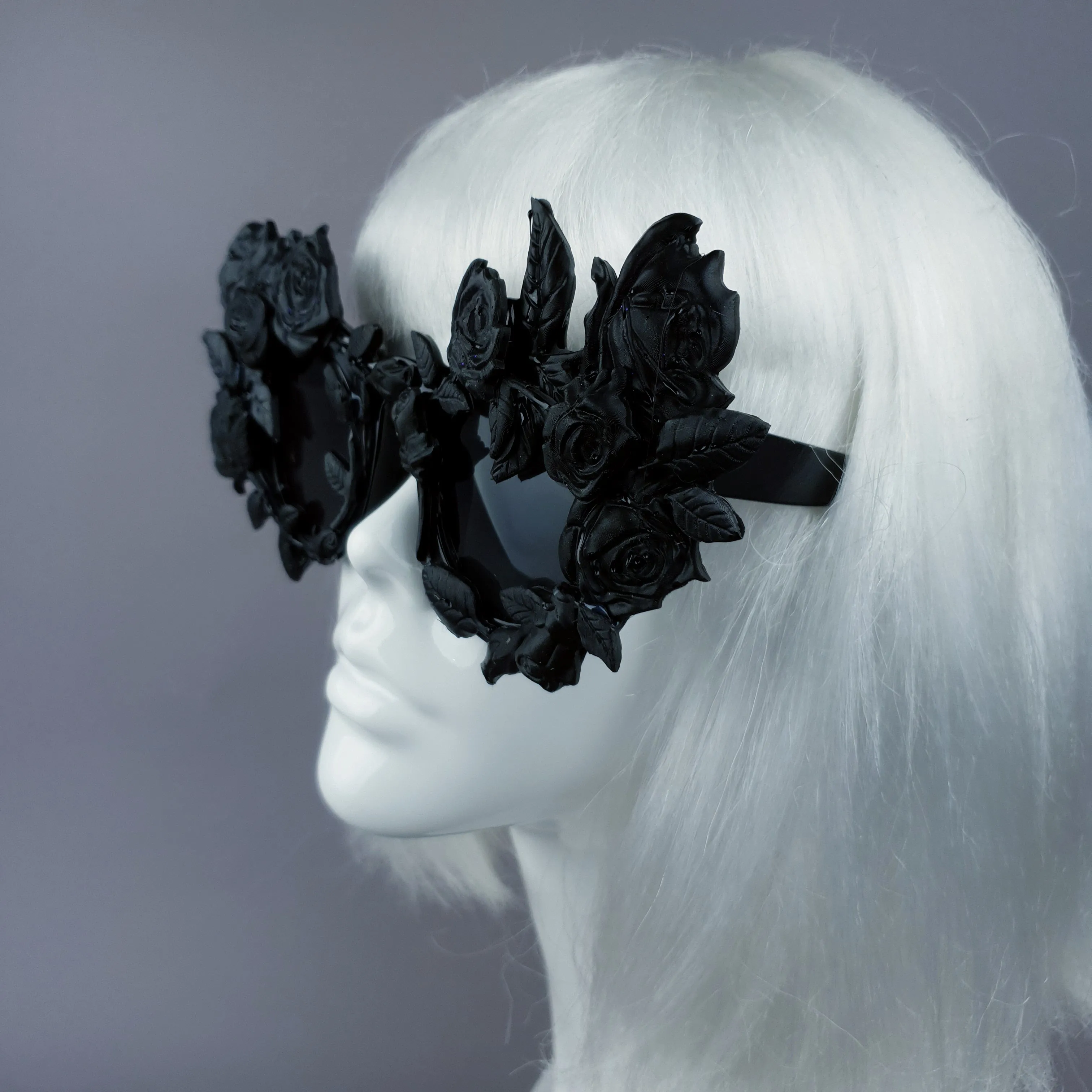 "Amour Sombre" Black Roses Sunglasses