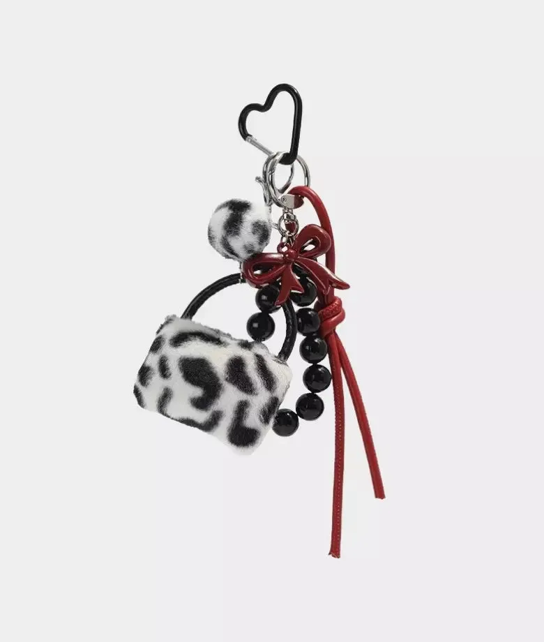 Red Heart Bag Charm