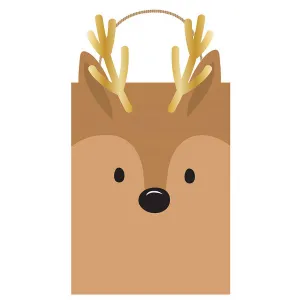 Reindeer Treat Bags- 4pk M1124