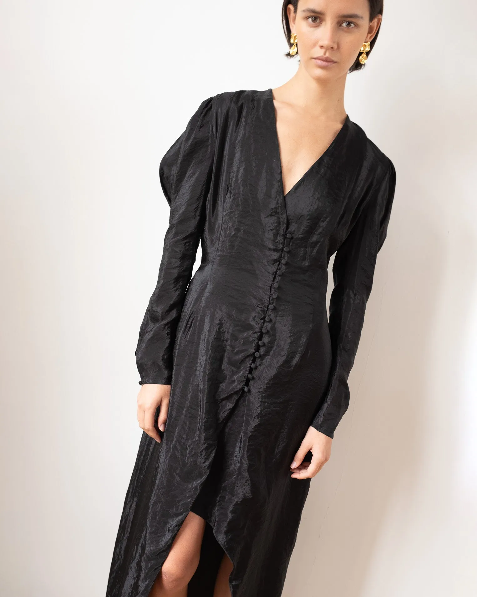 Remi Dress Viscose Blend Black