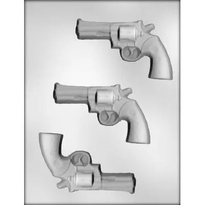 Revolver Chocolate Mold - 4 3/8"