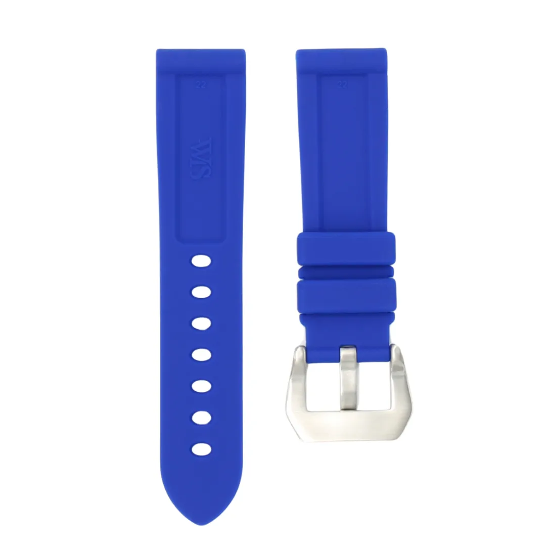 Royal Blue - Rubber Watch Strap For Breitling Professional Series