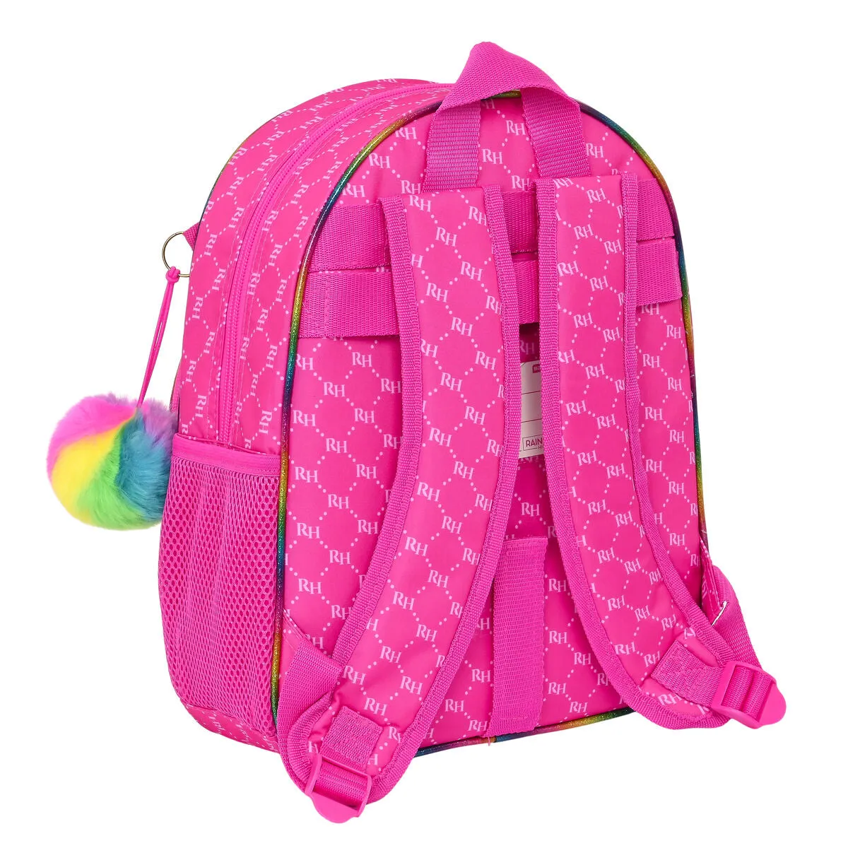 School Bag Rainbow High Fuchsia (28 x 34 x 10 cm)