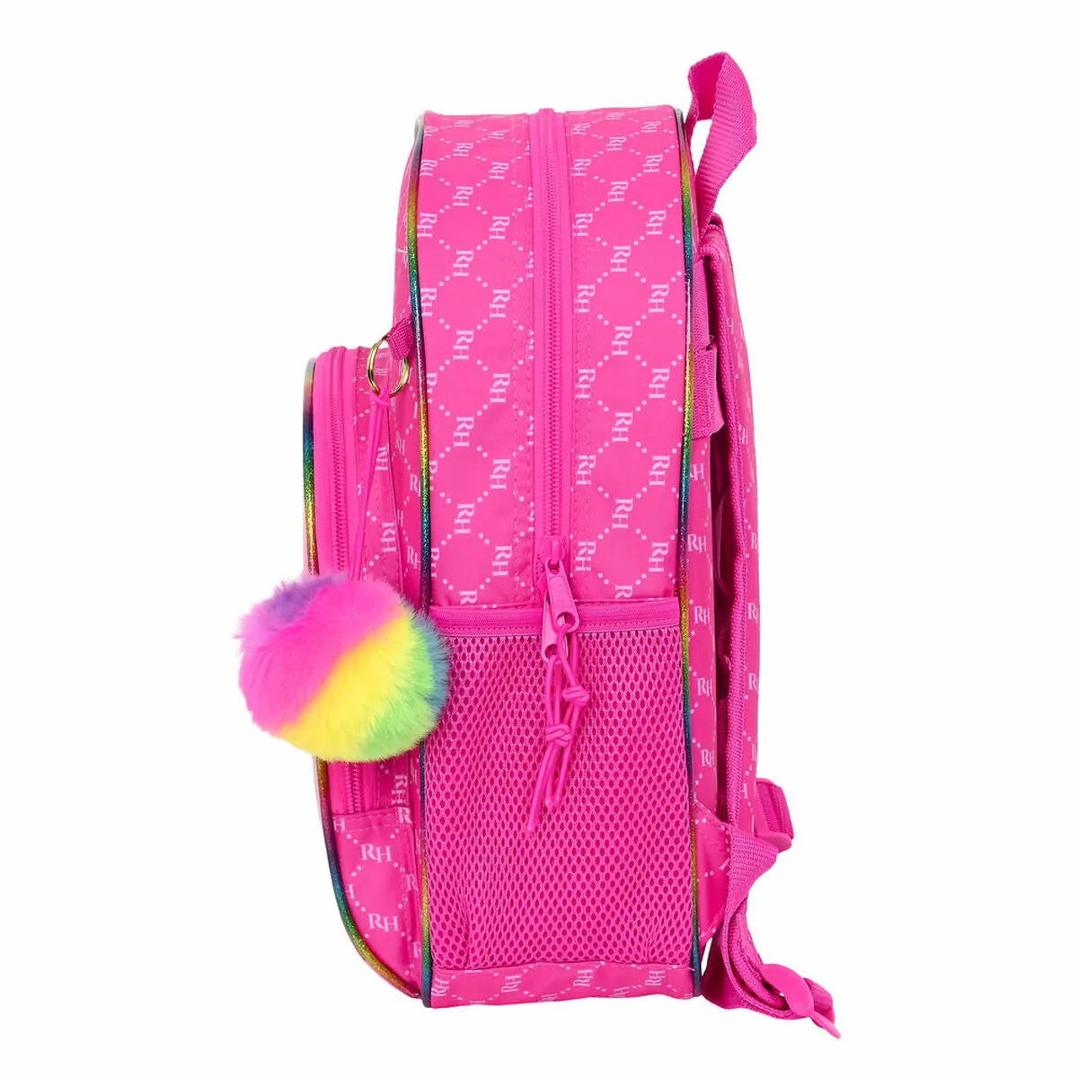 School Bag Rainbow High Fuchsia (28 x 34 x 10 cm)