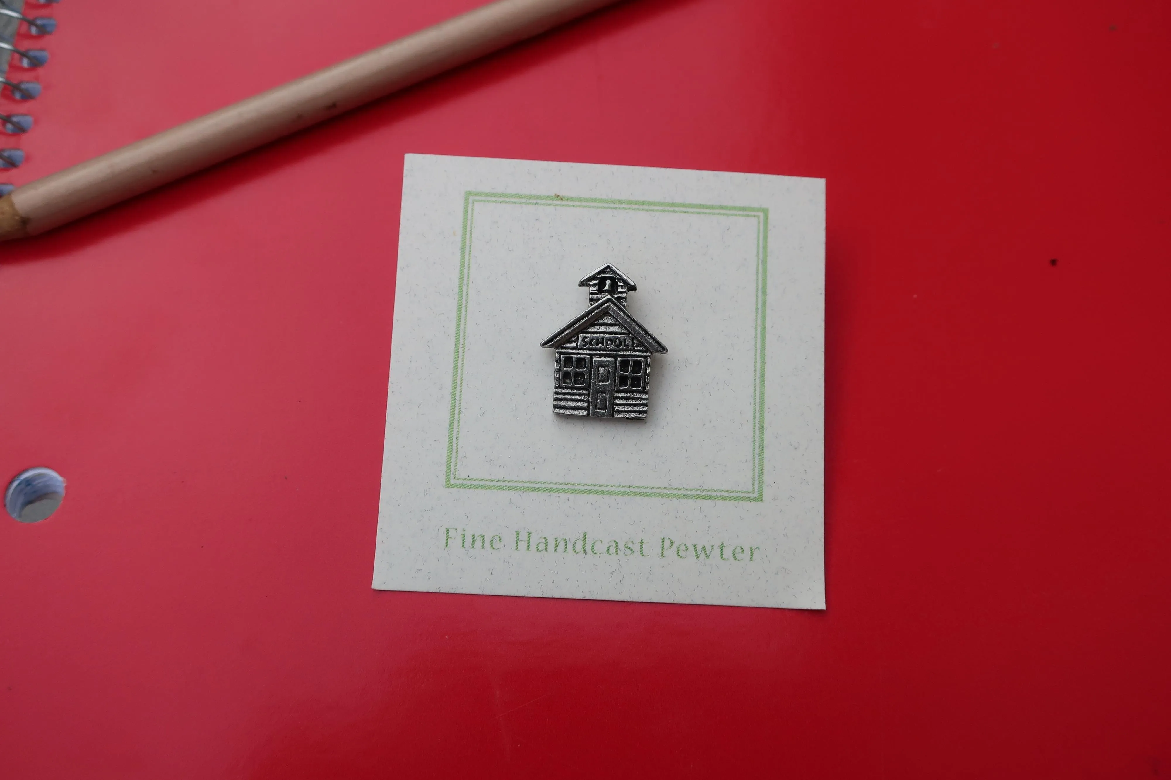 School House Lapel Pin