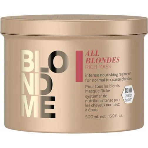 Schwarzkopf BLONDME All Blondes Rich Mask 500ml