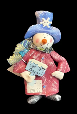 Shorty Snowman #412 One-of-a-Kind