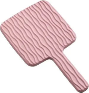 Small Hand Mirror - Pink Ripple