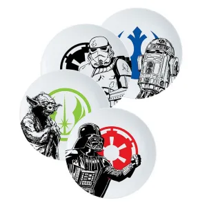 Star Wars 4 Pc Dinner Plate Set