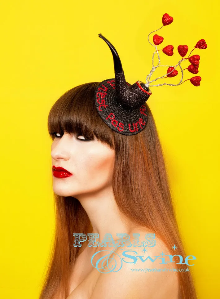 Surreal Pipe Fascinator "Ceci N'est Pas Une Pipe"