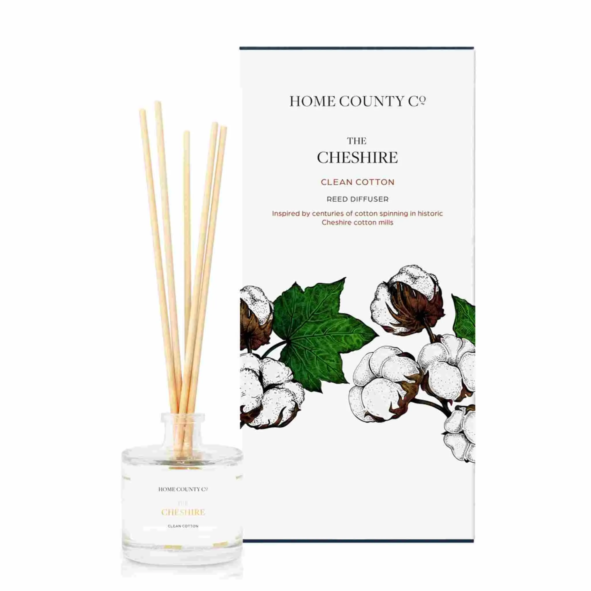 The Cheshire - Clean Cotton Reed Diffuser