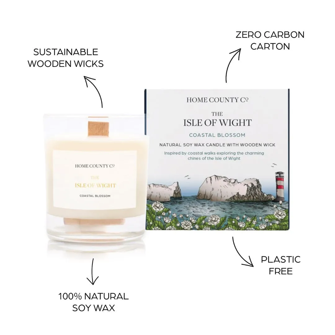 The Isle of Wight - Coastal Blossom Candle