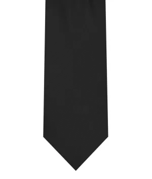 Tie & Pocket Square - Black