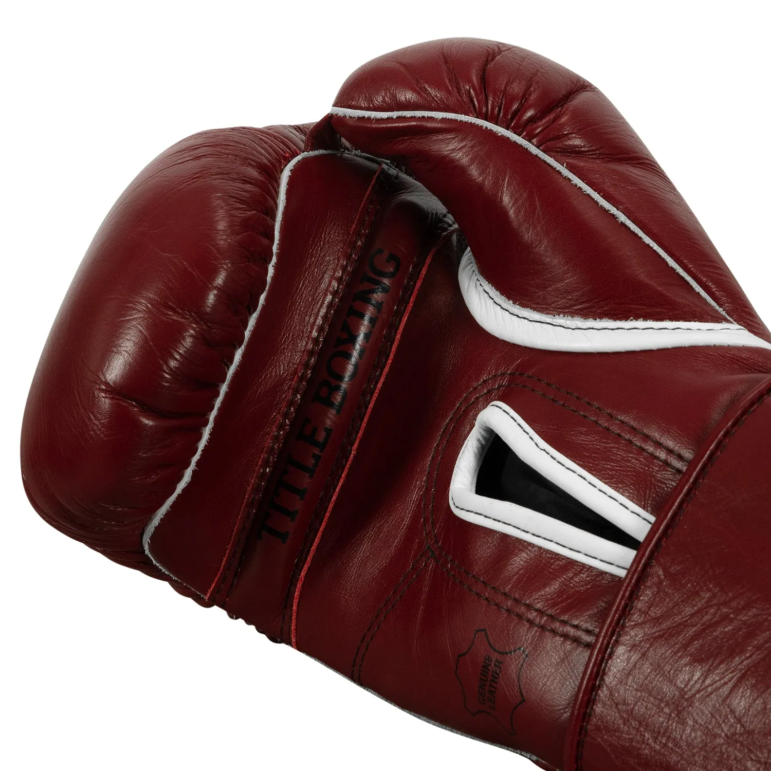 TITLE Boxing Old School Leather Bag Gloves 2.0