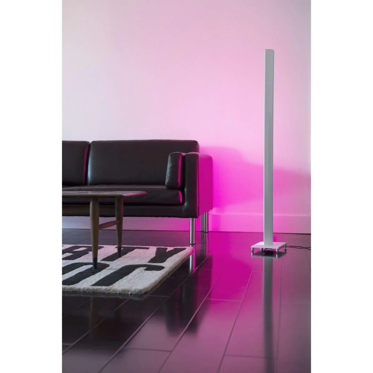 Tono White Modern LED Floor Lamp