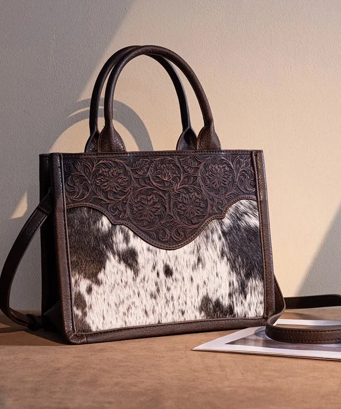 Trinity Ranch Embossed Floral Concealed Carry Tote