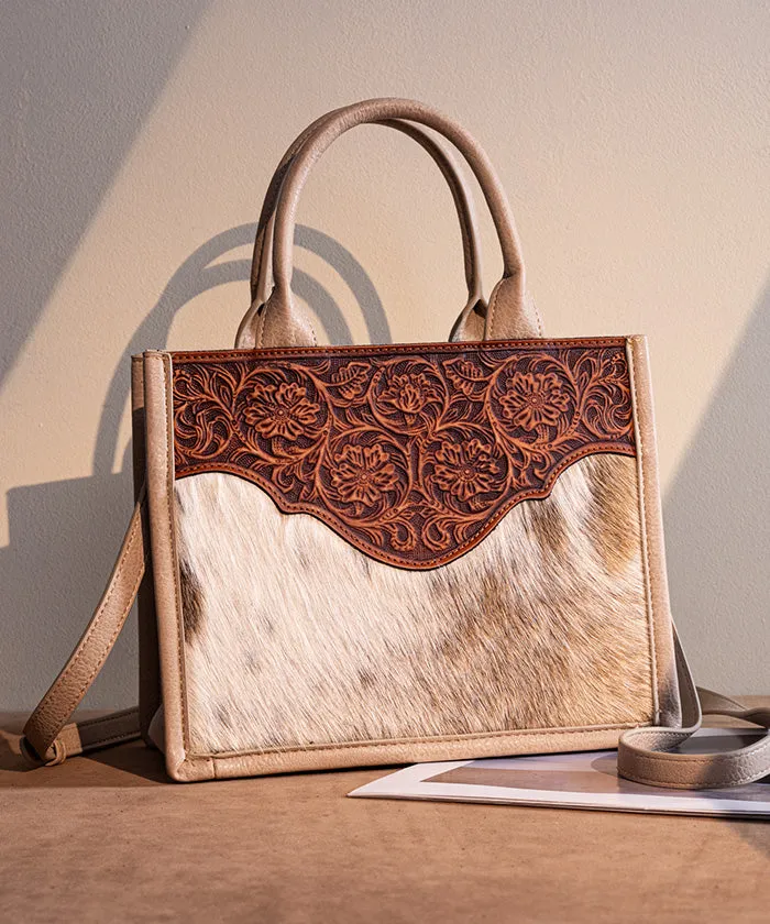 Trinity Ranch Embossed Floral Concealed Carry Tote