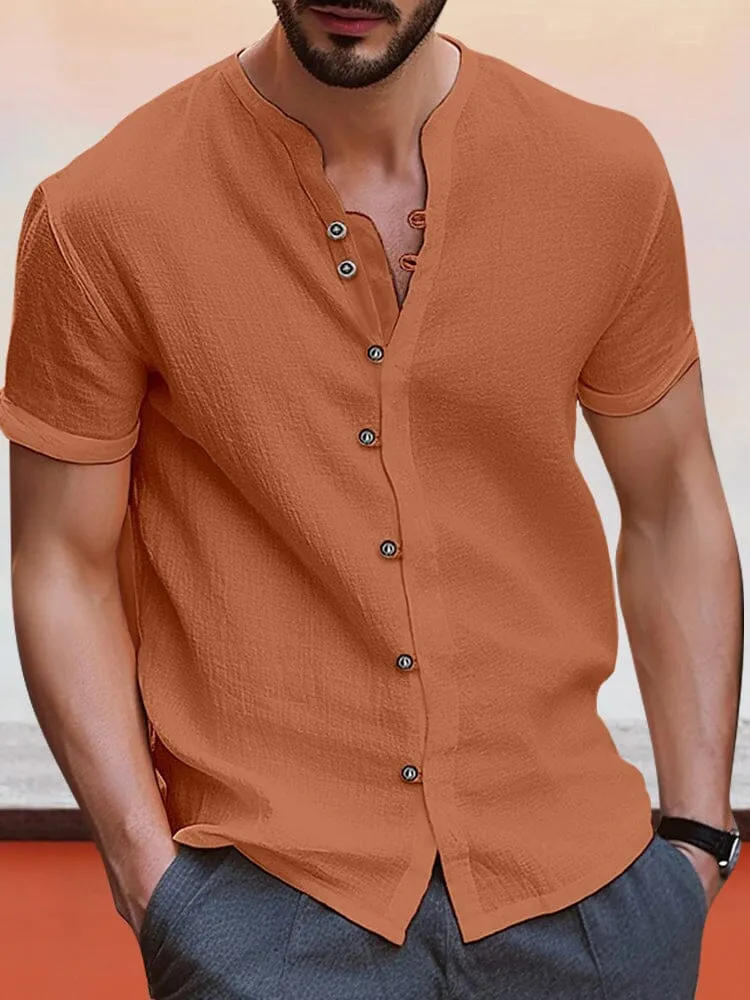 Unique Comfy Cotton Linen Shirt