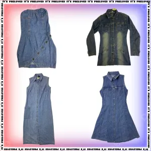 Unique Denim Dresses Mix (SS-444)