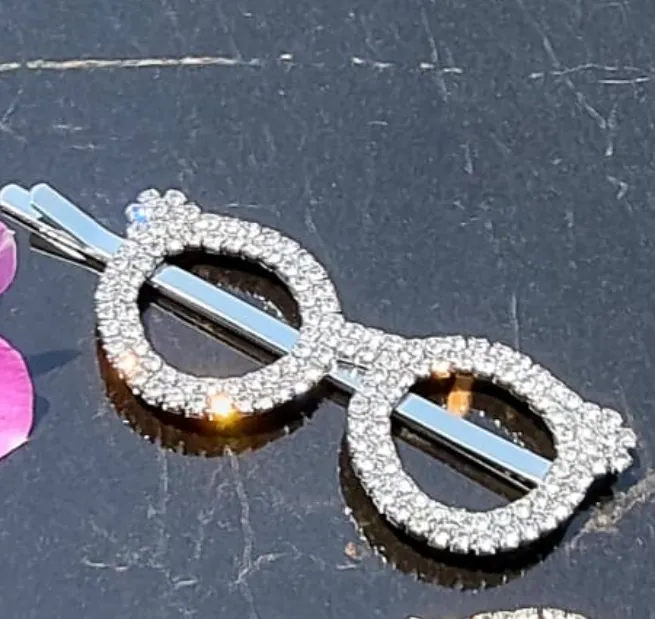 Unique Glasses Shape Hair Clips