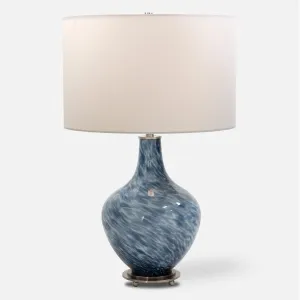 Uttermost Cove Cobalt Blue Table Lamp