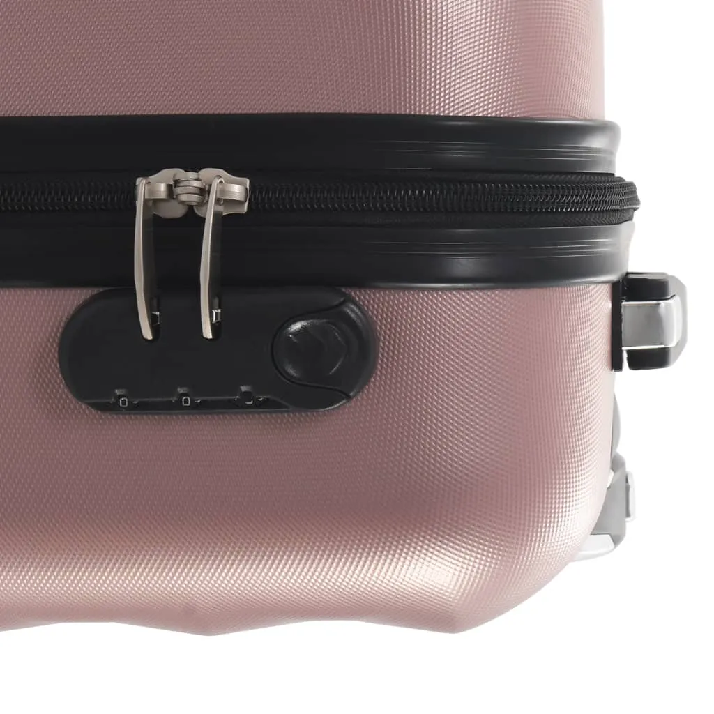 vidaXL Hardcase Trolley Rose Gold ABS