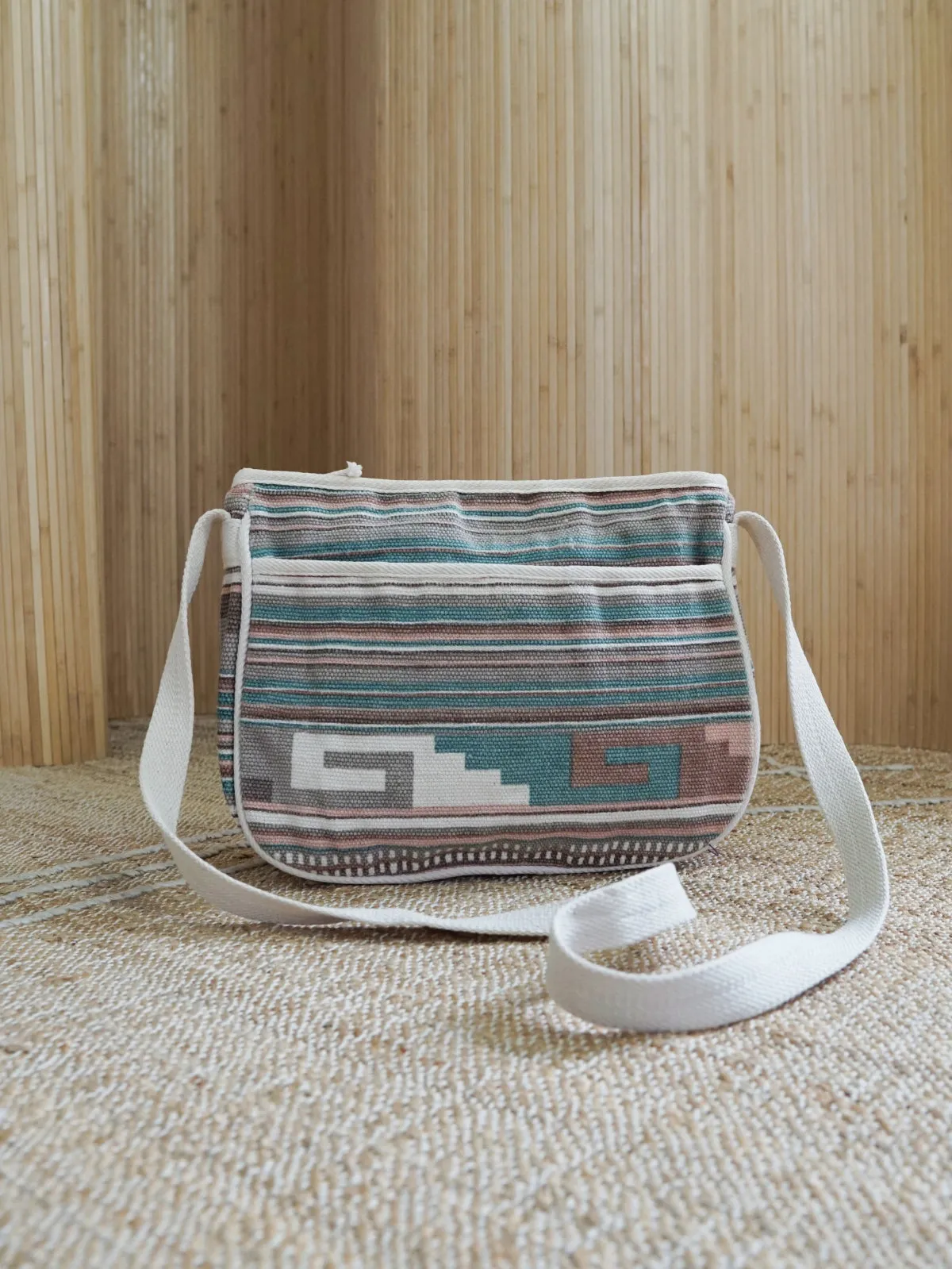 Vintage Southwestern Serape Bag