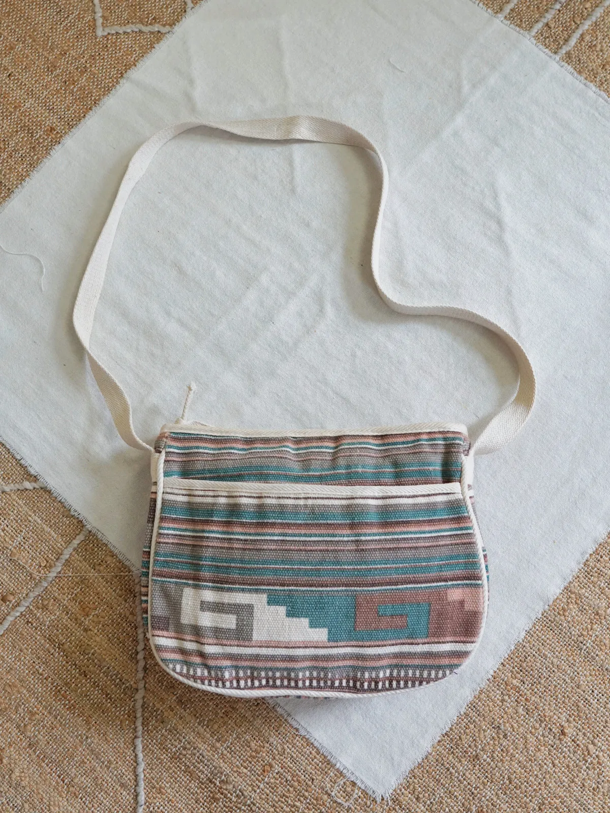 Vintage Southwestern Serape Bag