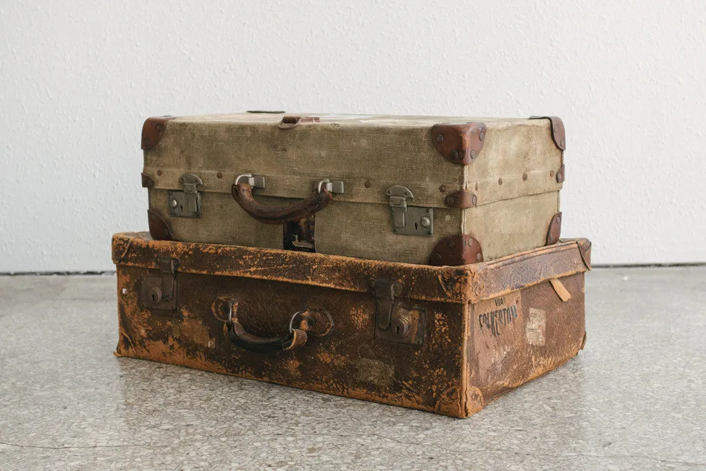 Vintage Suitcase Set