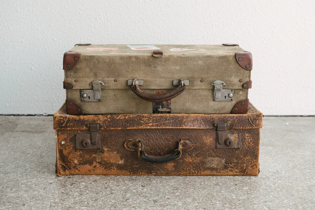 Vintage Suitcase Set