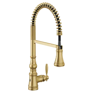 Weymouth Chrome one-handle high arc kitchen faucet