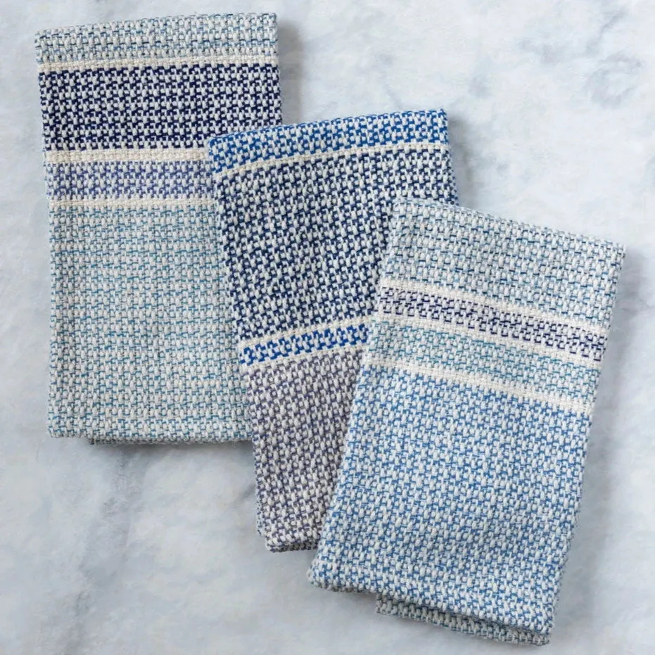 Whimsy Stripe Handwoven Kitchen Towel