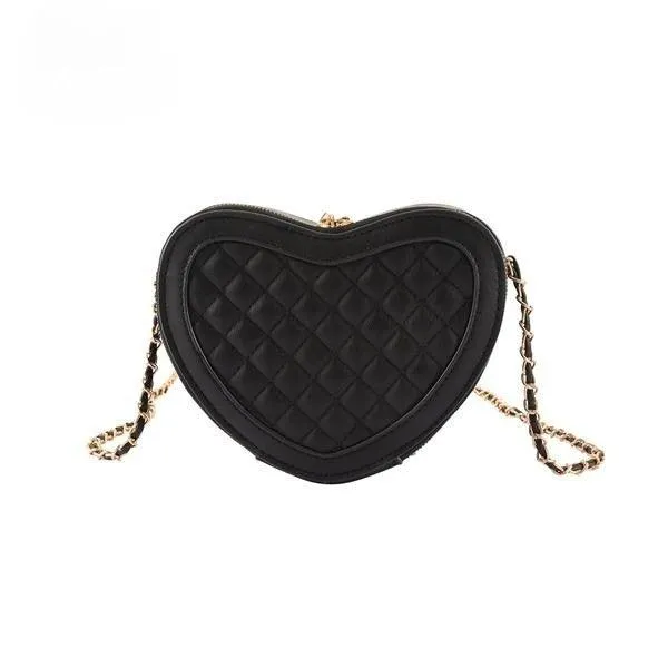 Women's Heart Shaped Crossbody Bag