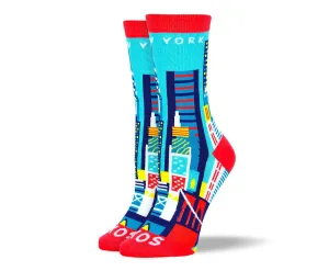 Women's Unique New York Socks