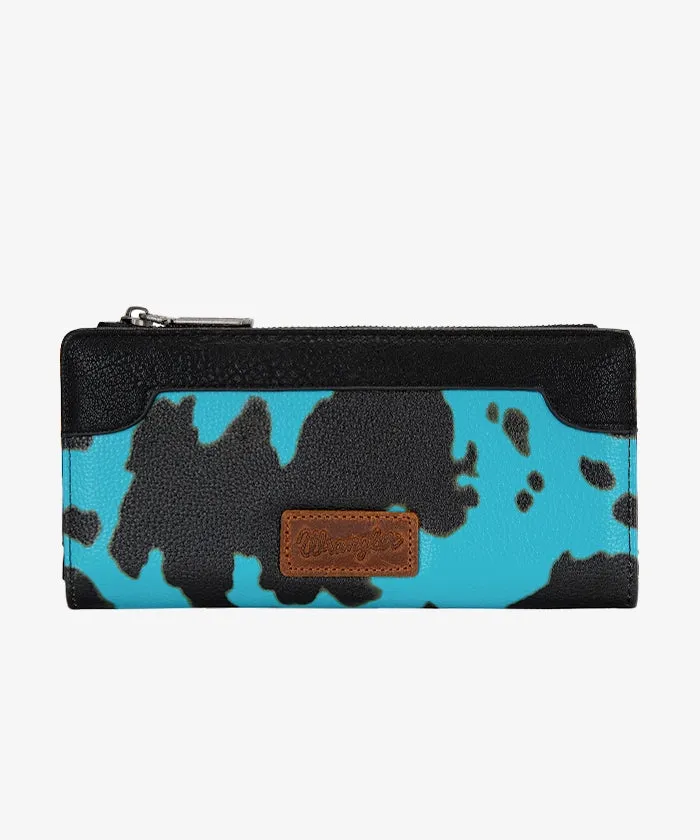 Wrangler Cow Print Concealed Tote Bag Set